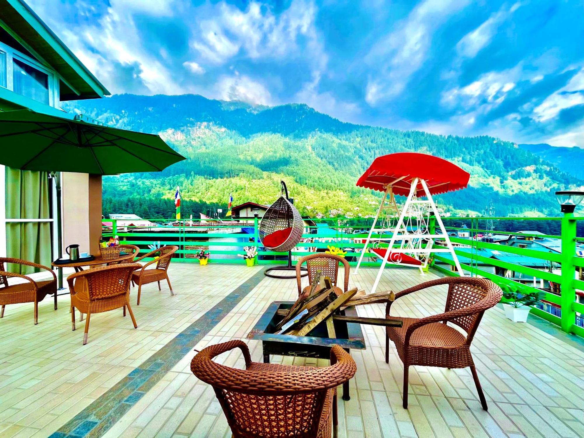 Vista Resort, Manali - ! Near Mall Road !! Hot & Cold Ac Rooms !! Best Selling !! Big Parking !! Luxury Collection !! Open Terrace !! Lift !! Playing Zone !! Property Of The Year ! Bagian luar foto